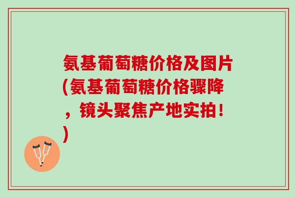 氨基葡萄糖价格及图片(氨基葡萄糖价格骤降，镜头聚焦产地实拍！)
