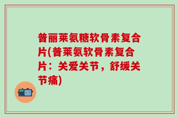 普丽莱氨糖软骨素复合片(普莱氨软骨素复合片：关爱关节，舒缓关节痛)