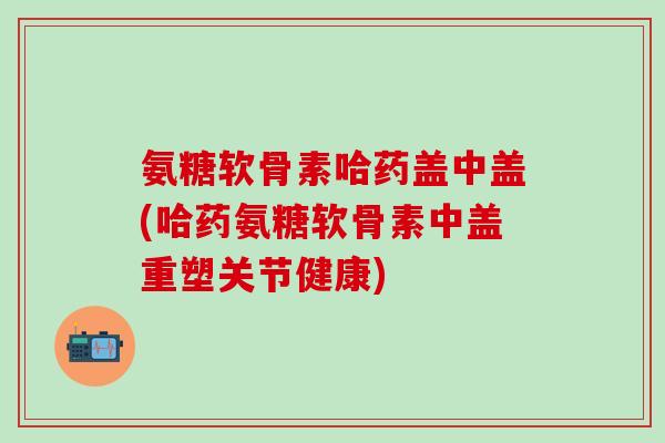 氨糖软骨素哈药盖中盖(哈药氨糖软骨素中盖重塑关节健康)