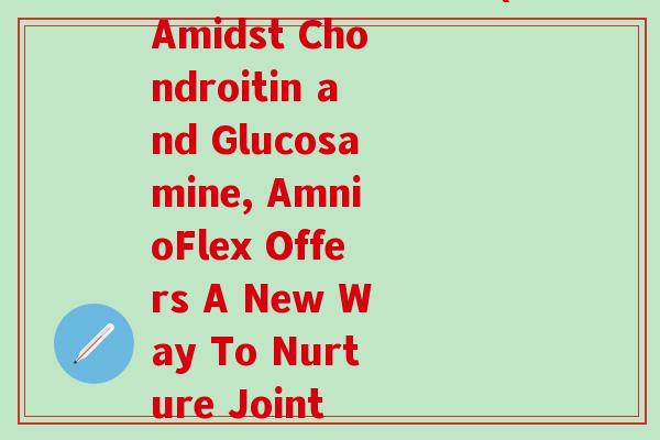 氨糖骨胶原软骨英文(Amidst Chondroitin and Glucosamine, AmnioFlex Offers A New Way To Nurture Joint Health)