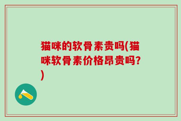 猫咪的软骨素贵吗(猫咪软骨素价格昂贵吗？)