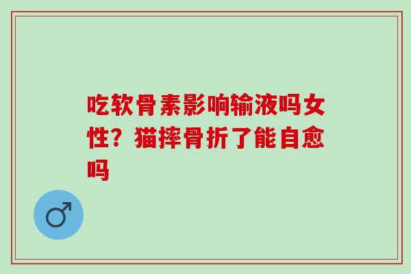 吃软骨素影响输液吗女性？猫摔了能自愈吗