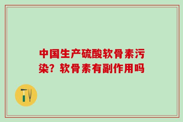 中国生产硫酸软骨素污染？软骨素有副作用吗
