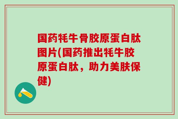 国药牦牛骨胶原蛋白肽图片(国药推出牦牛胶原蛋白肽，助力美肤保健)