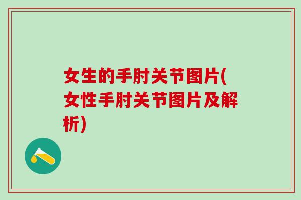 女生的手肘关节图片(女性手肘关节图片及解析)