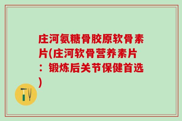 庄河氨糖骨胶原软骨素片(庄河软骨营养素片：锻炼后关节保健首选)