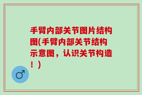 手臂内部关节图片结构图(手臂内部关节结构示意图,认识关节构造!) 手臂内部关节图片结构图(手臂内部关节结构示意图,认识关节构造!)