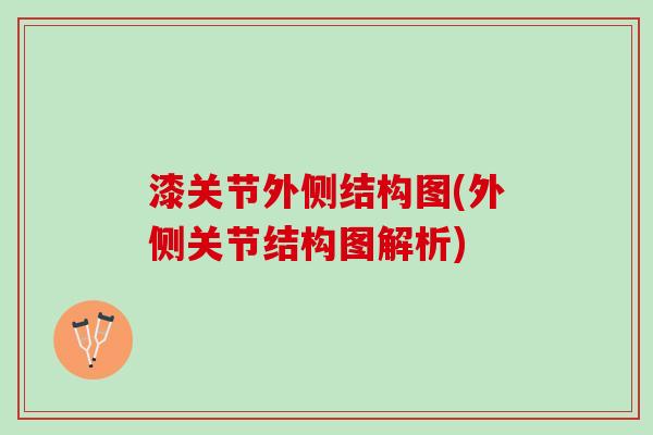 漆关节外侧结构图(外侧关节结构图解析)