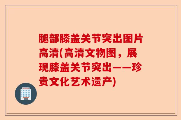 腿部膝盖关节突出图片高清(高清文物图，展现膝盖关节突出——珍贵文化艺术遗产)